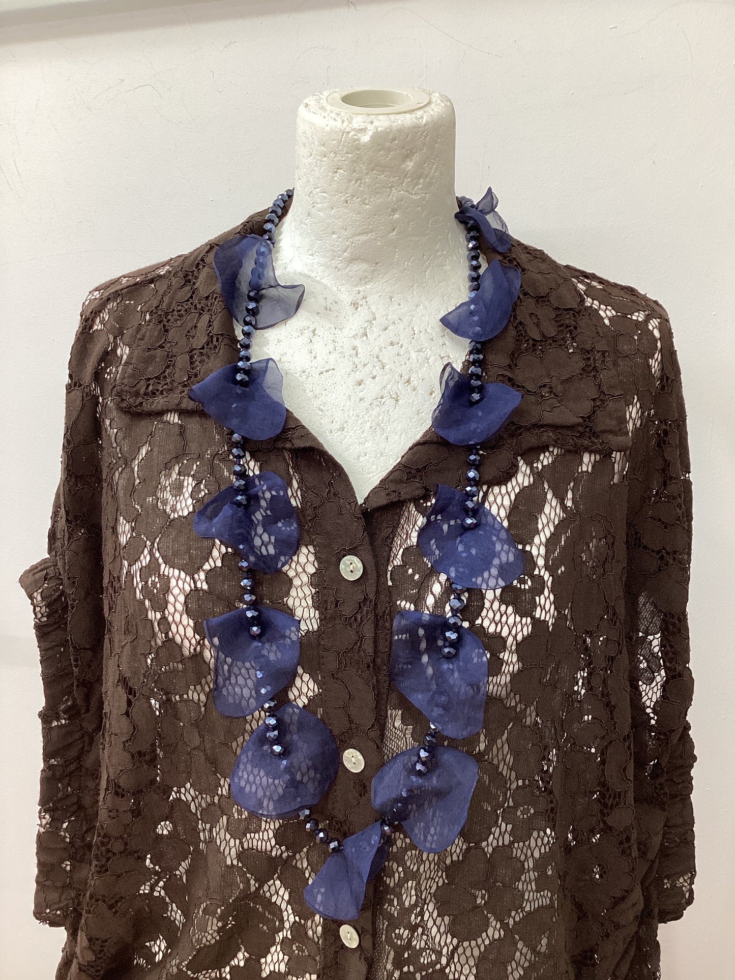 Collar Pétalos Cristal