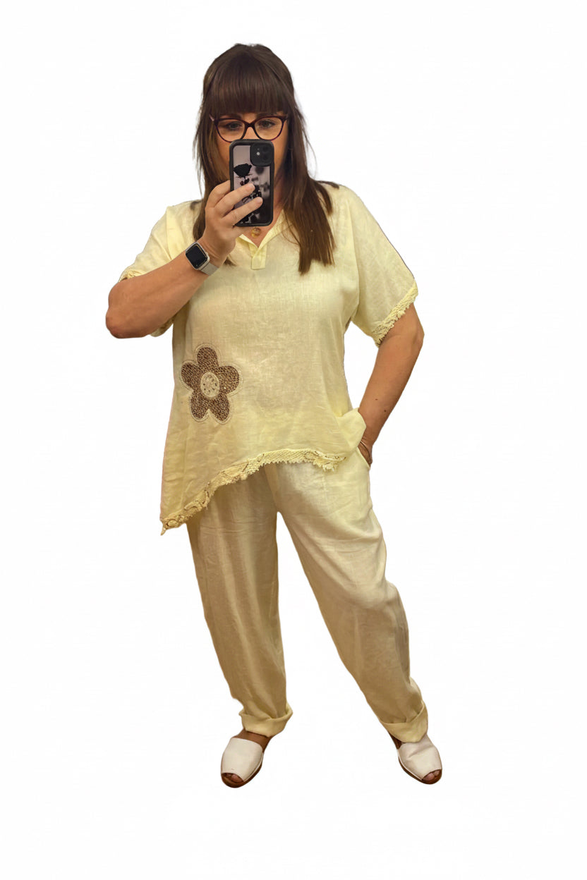 Conjunto de Lino Vilma