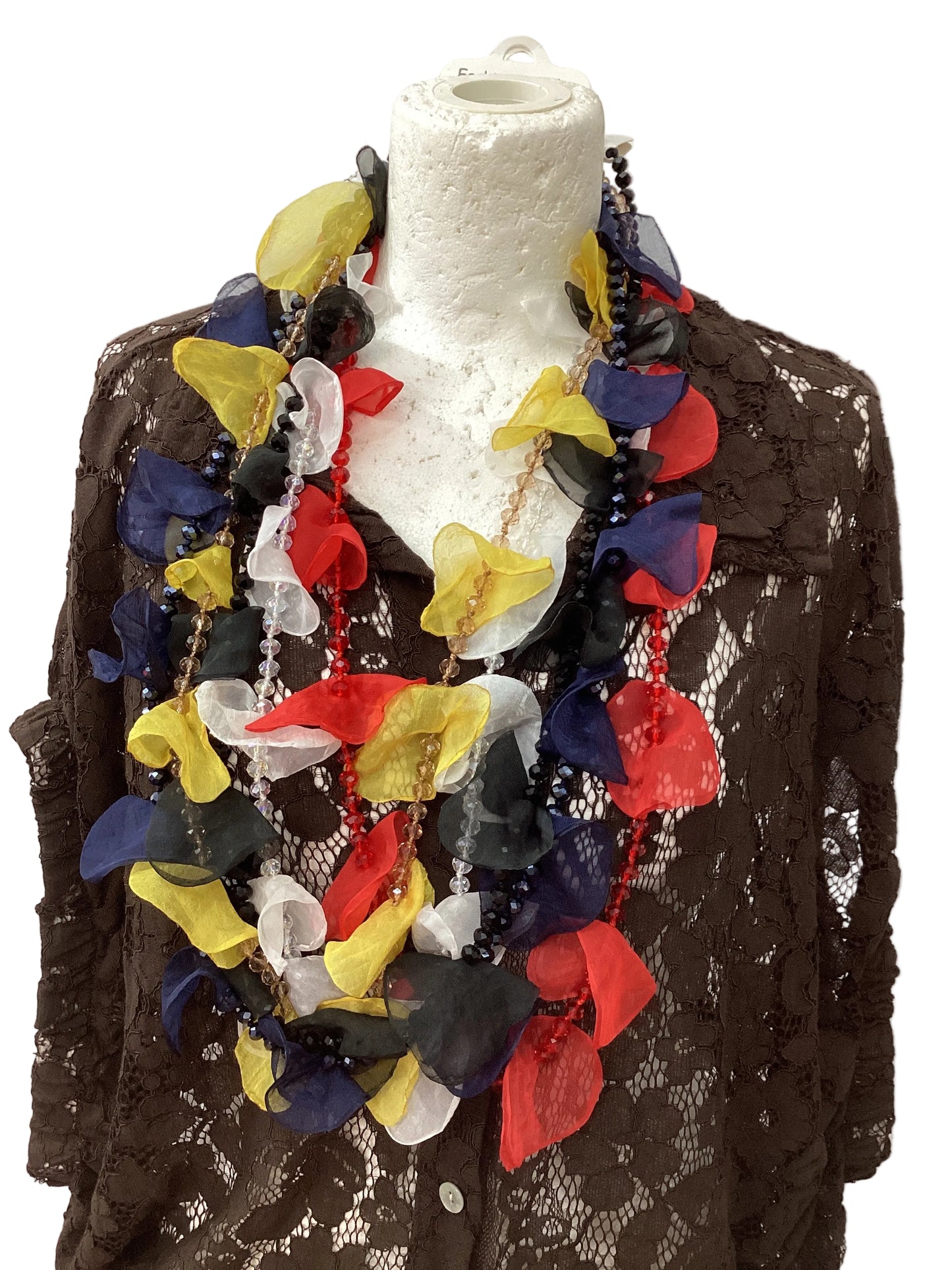 Collar Pétalos Cristal