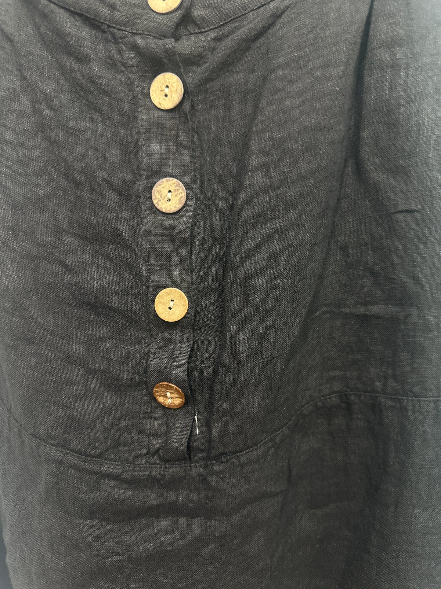 Pantalón Baggy De Lino+Colores