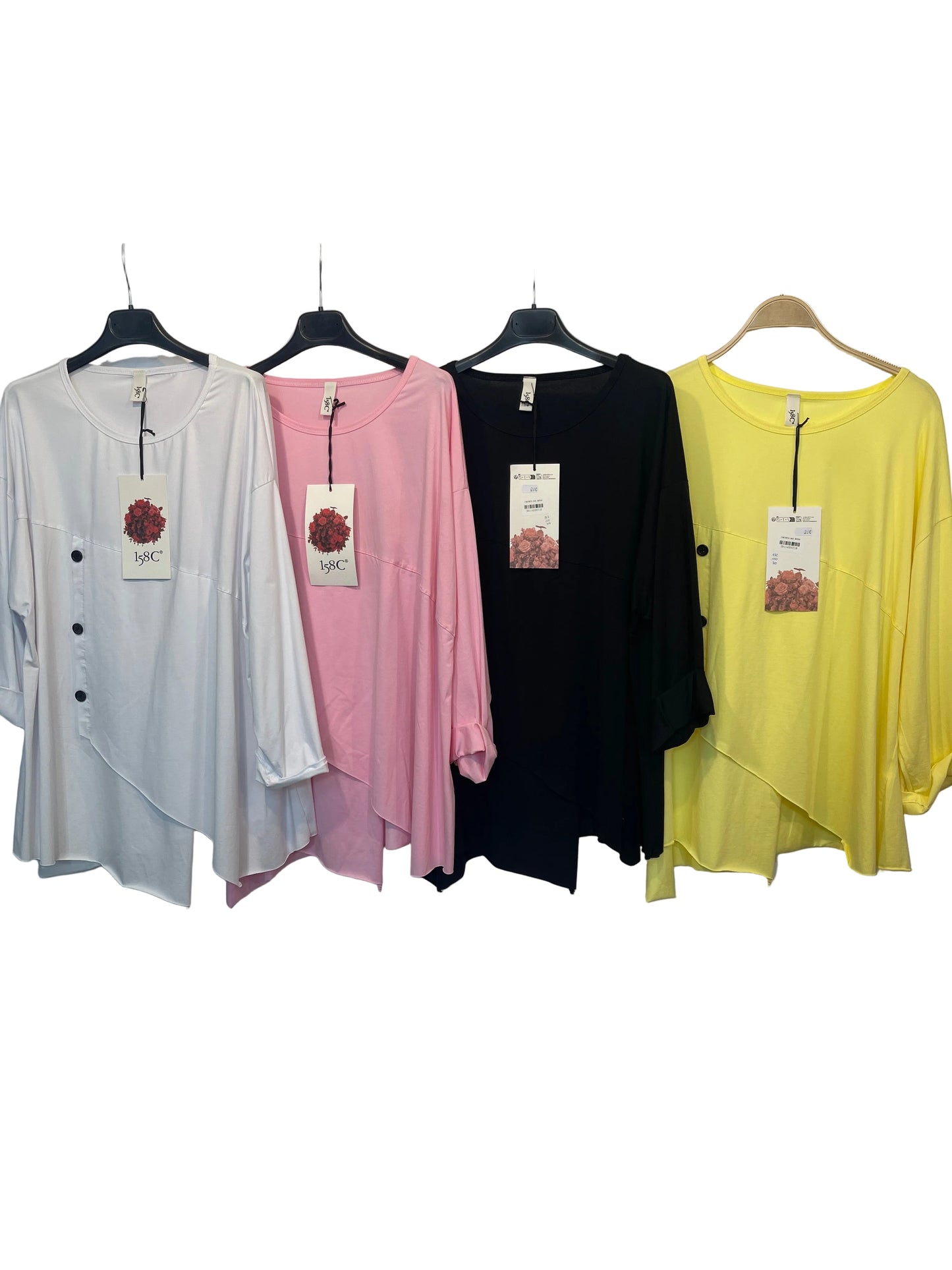 Camiseta Botón 158C