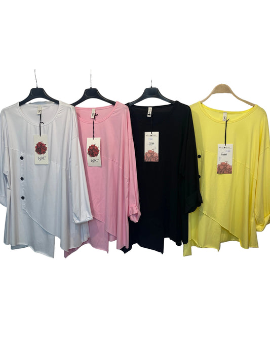 Camiseta Botón 158C