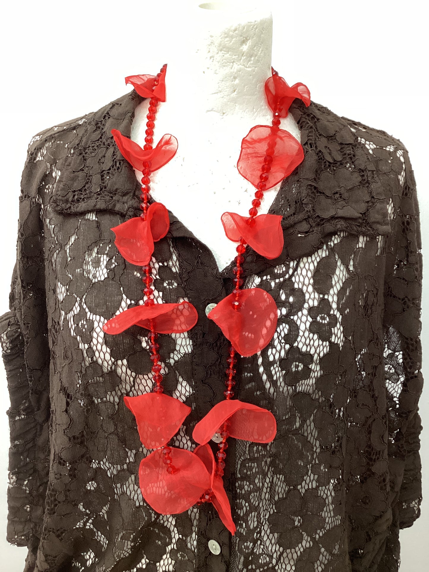 Collar Pétalos Cristal