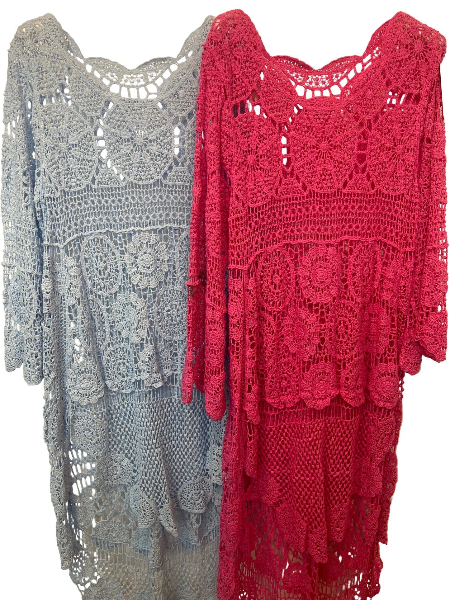Vestido Crochet + Colores