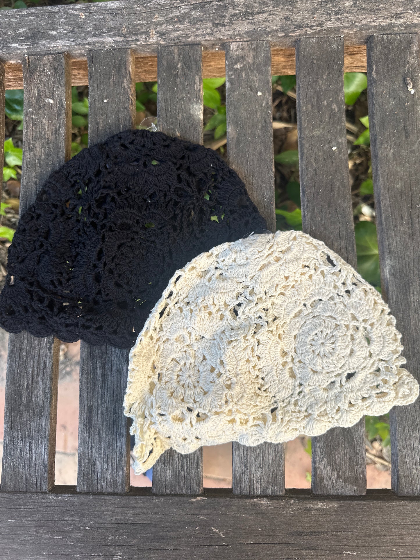 Gorro de Croche Perlas+Colores y Modelo