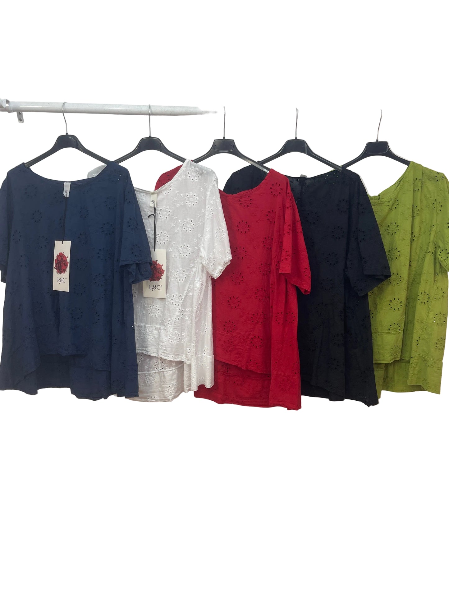 Camisa Troquelada + Colores