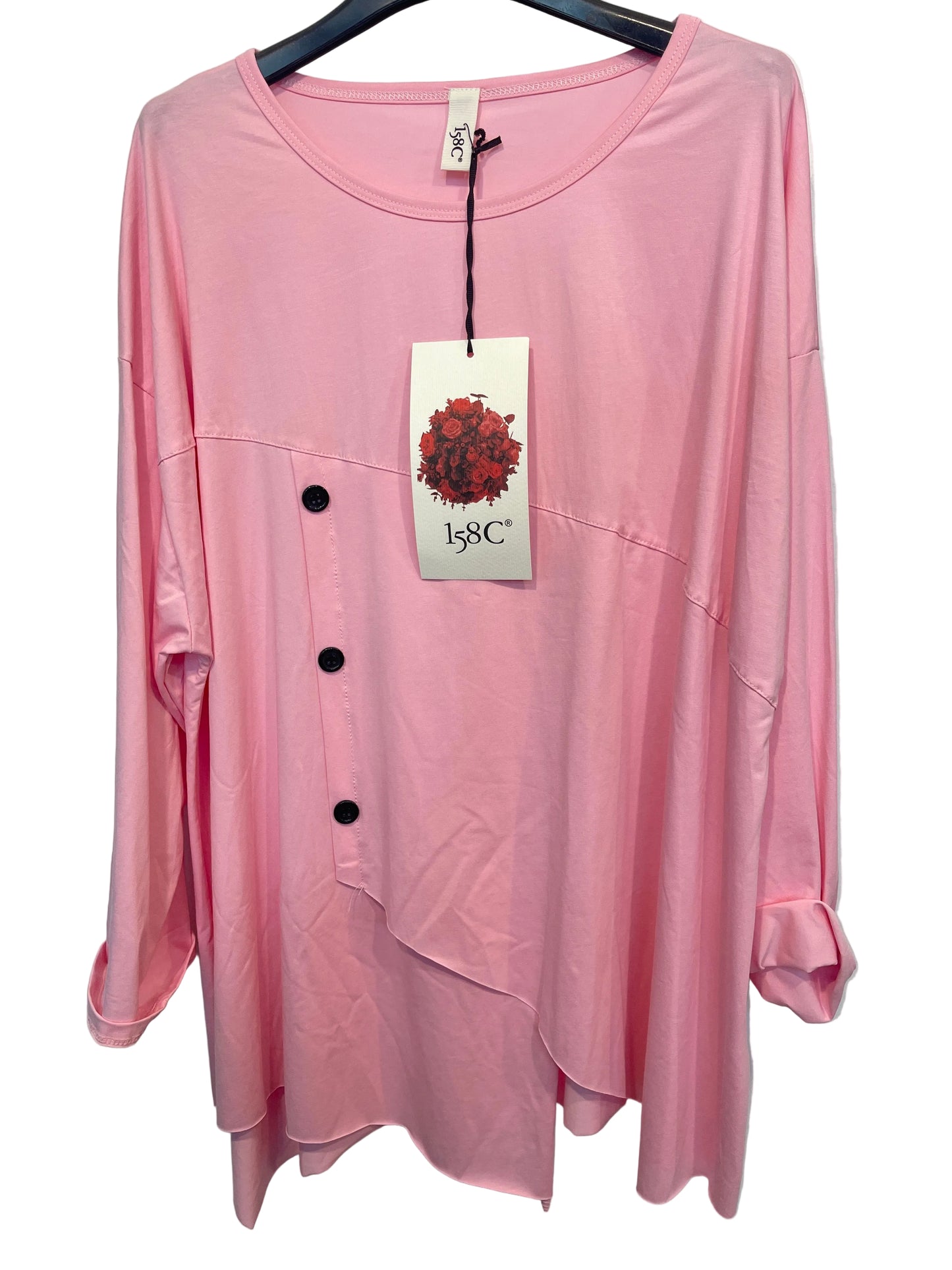 Camiseta Botón 158C