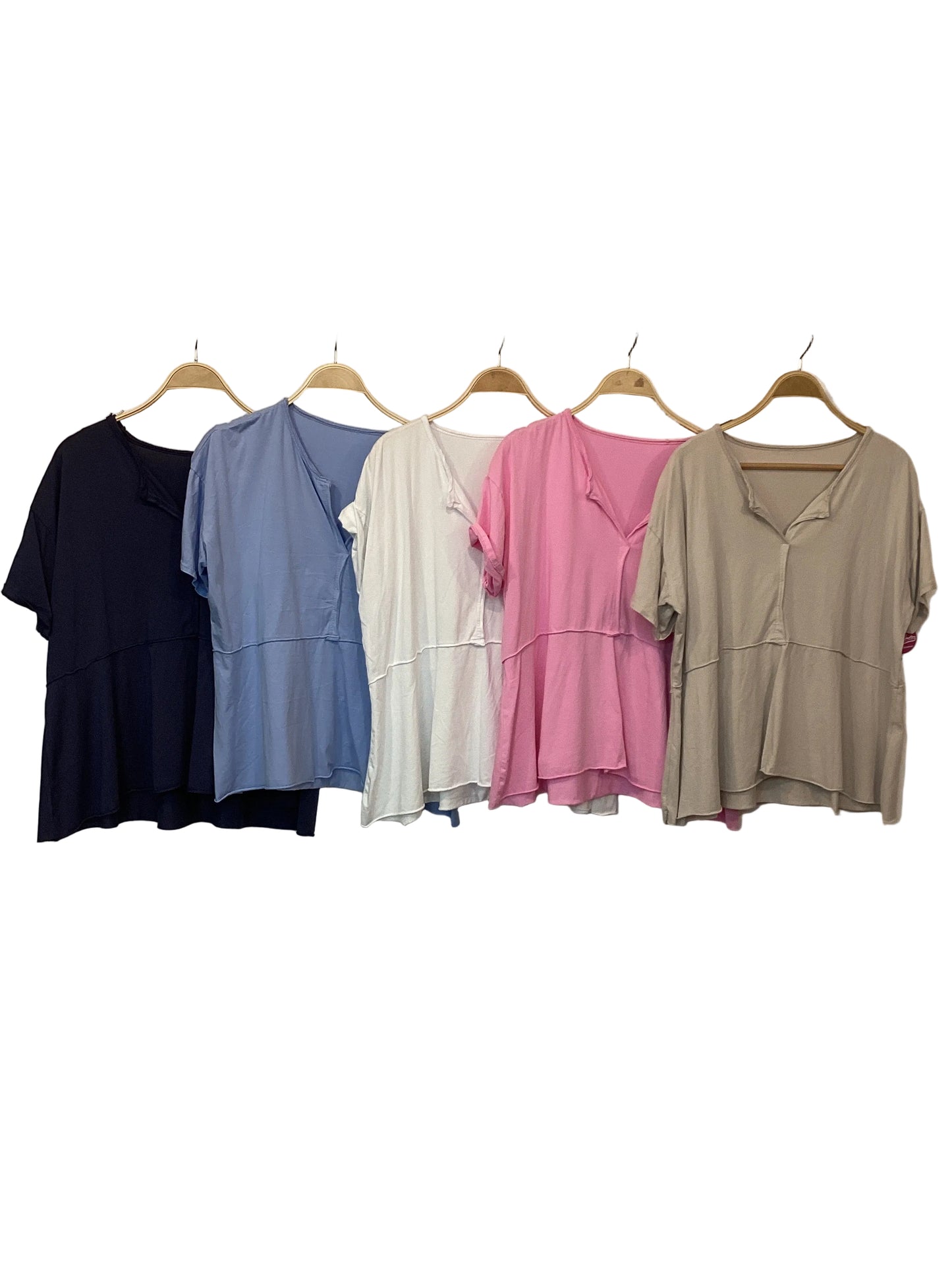Camiseta Pilar Manga Corta+Colores