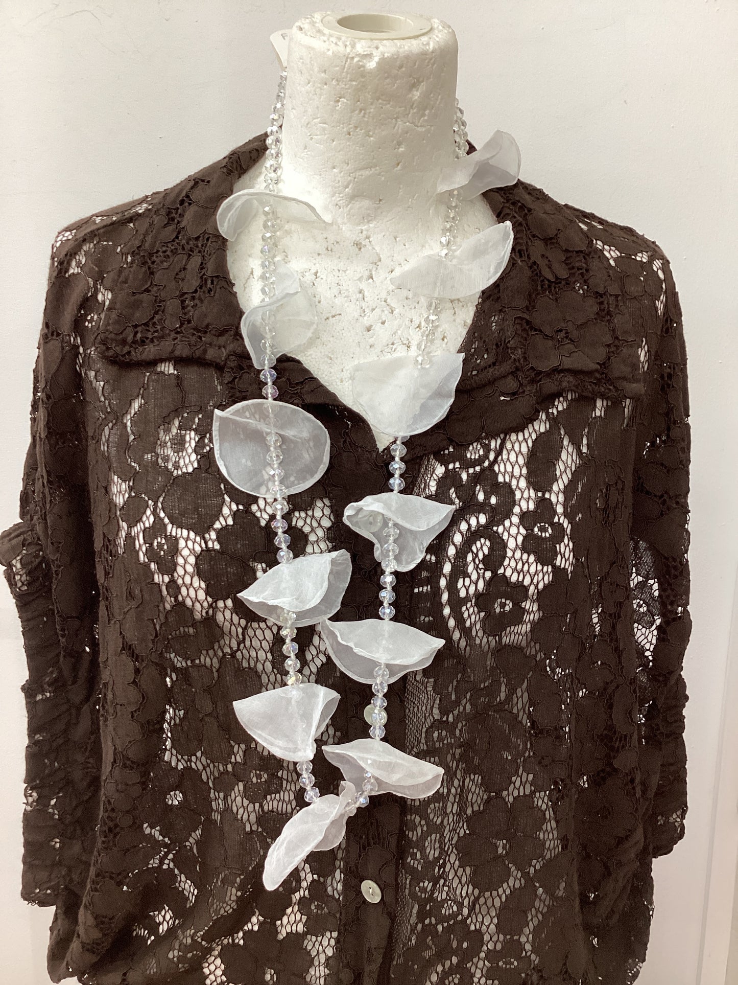 Collar Pétalos Cristal