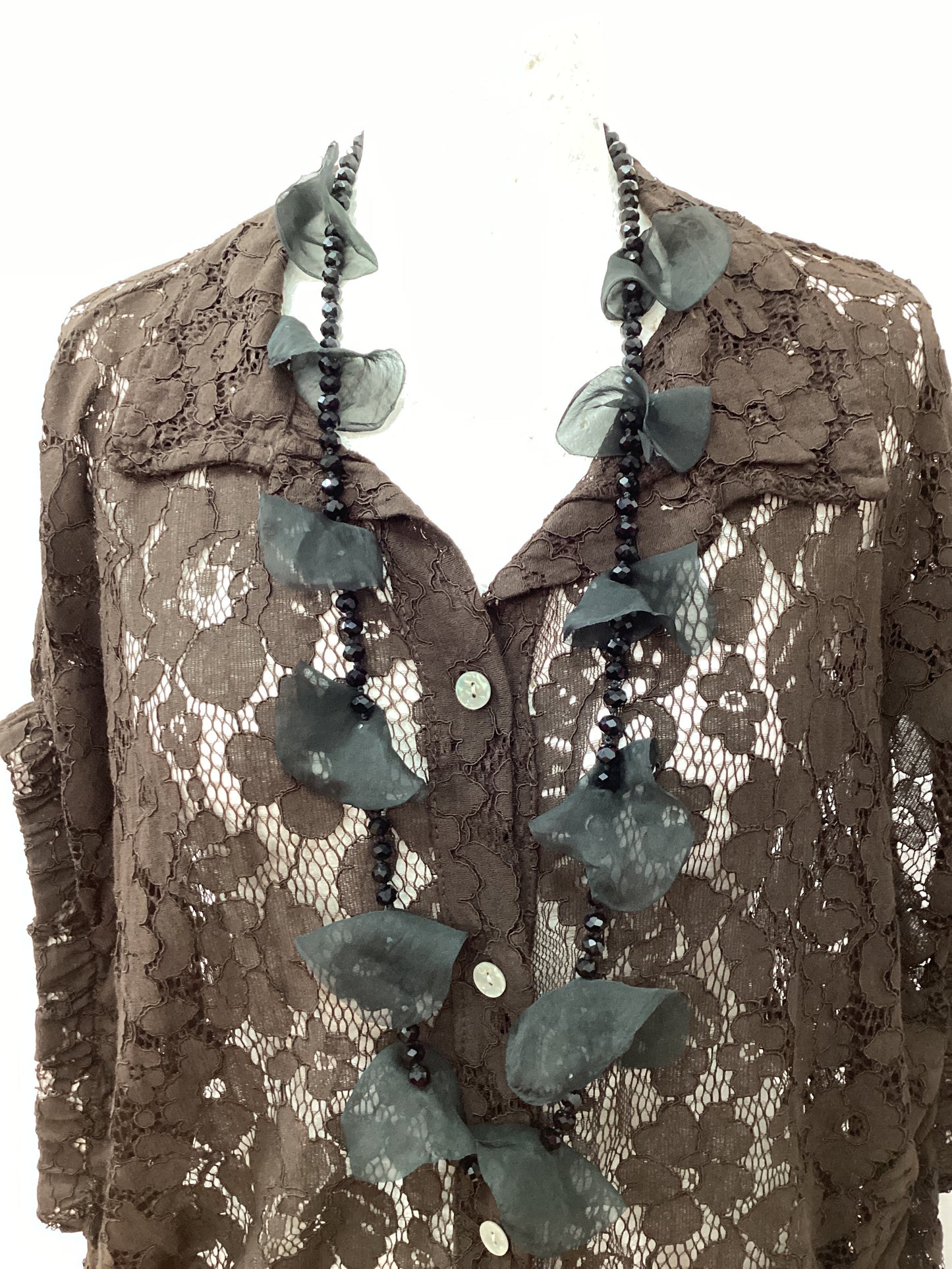 Collar Pétalos Cristal