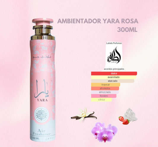 Ambientador Hogar Yara Rosa