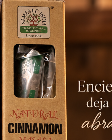Incienso Canela y Lavanda